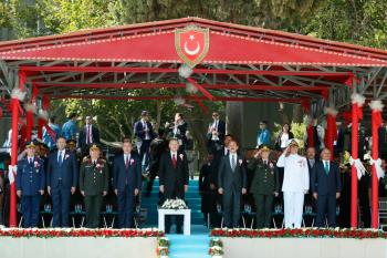 Rektörümüz, Cumhurbaşkanımız Recep Tayyip Erdoğan’ın Şereflendirdiği Milli Savunma Üniversitesi Mezuniyet Töreni’ne Katıldı