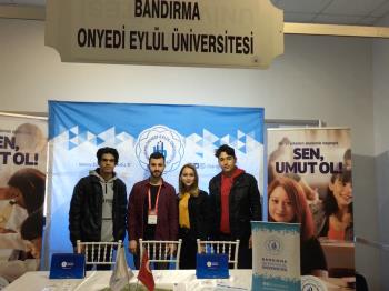 Üniversitemiz Tanıtım Çalışmaları Kapsamında İskenderun’da Düzenlenen “Üniversite Tanıtım Fuarı”na Katıldı