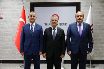 Rektörümüz Prof. Dr. Süleyman Özdemir, İskenderun Teknik Üniversitesi’ni Ziyaret Etti
