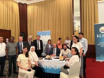 Üniversitemiz Özbekistan Uluslararası Eğitim Fuarına Katıldı