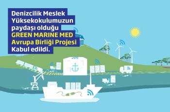 Üniversitemizin Paydaşı Olduğu Green Marine Med Avrupa Birliği Projesi Kabul Edildi