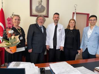 Tıp Fakültemizden Başhekim Dr. Öğr. Üyesi Burhan Akman’a Hayırlı Olsun Ziyareti