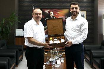 Balıkesir Milletvekili Ali Taylan Öztaylan’dan Rektörümüze Nezaket Ziyareti