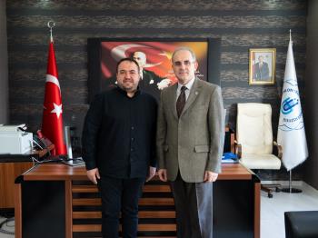 İstanbul Üniversitesi Öğretim Üyesi Doç. Dr. Yavuz Selim Aşçı’dan Rektörümüze Hayırlı Olsun Ziyareti
