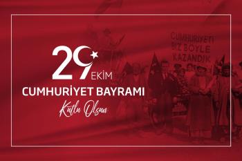 Rektörümüz Prof. Dr. İsmail Boz’un 29 Ekim Cumhuriyet Bayramı Dolayısıyla Mesajı