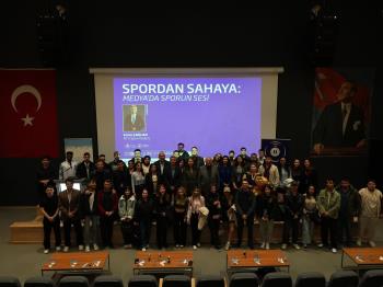 Üniversitemizde “Spordan Sahaya: Medyada Sporun Sesi” Konferansı Düzenlendi