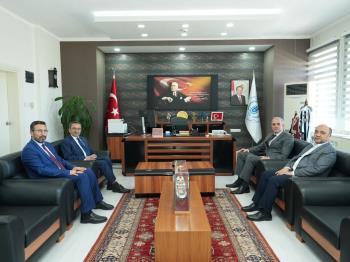 Balıkesir İl Müftüsünden Rektörümüze Nezaket Ziyareti