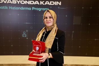 Öğretim Üyemize “İnovasyonda Kadın” Yarışmasında Birincilik Ödülü
