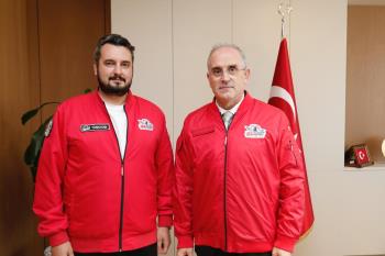 Teknofest T3 Vakfı İl Sorumlusundan Rektörümüze Nezaket Ziyareti