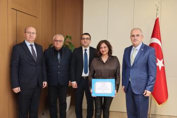 A Handover Ceremony Was Held for the Faculty of Economics and Administrative Sciences Dean’s Office