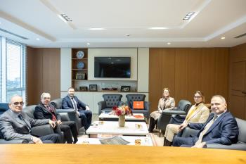 Doğuş Üniversitesi Rektöründen Rektörümüze Nezaket Ziyareti