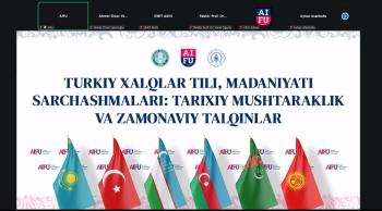 Üniversitemiz Taşkent’te Düzenlenen Uluslararası Konferansta Yer Aldı
