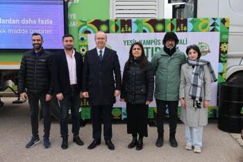 Üniversitemizde “Yeşil Kampüs Festivali ve Çevre Tırı Etkinliği” Düzenlendi