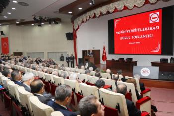 Rektörümüz Prof. Dr. İsmail Boz 263. Üniversitelerarası Kurul Toplantısı’na Katıldı