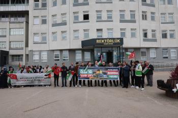 İyiliğin Geleceği Topluluğumuz ve İHH’dan Filistin’e Destek Basın Açıklaması