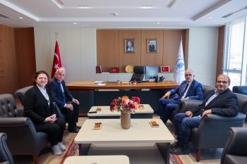 Marmara OSB Yönetim Kurulu Başkanından Rektörümüze Nezaket Ziyareti