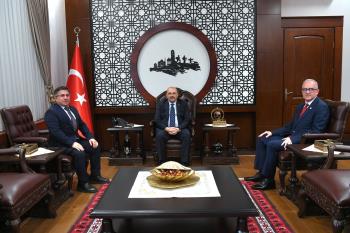 Balıkesir Üniversitelerinden Vali Ustaoğlu’na Nezaket Ziyareti