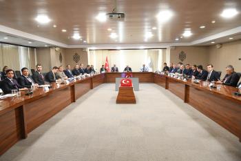 Rektörümüz Üniversiteler ve Yükseköğretim Yurtları Hazırlık Toplantısı’na Katıldı
