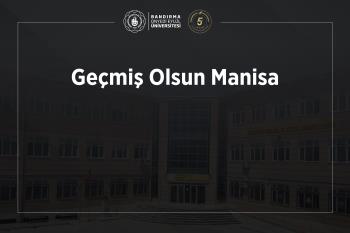 Geçmiş Olsun Manisa
