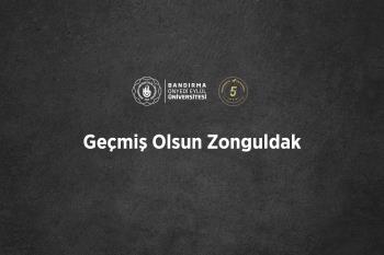 Geçmiş Olsun Zonguldak